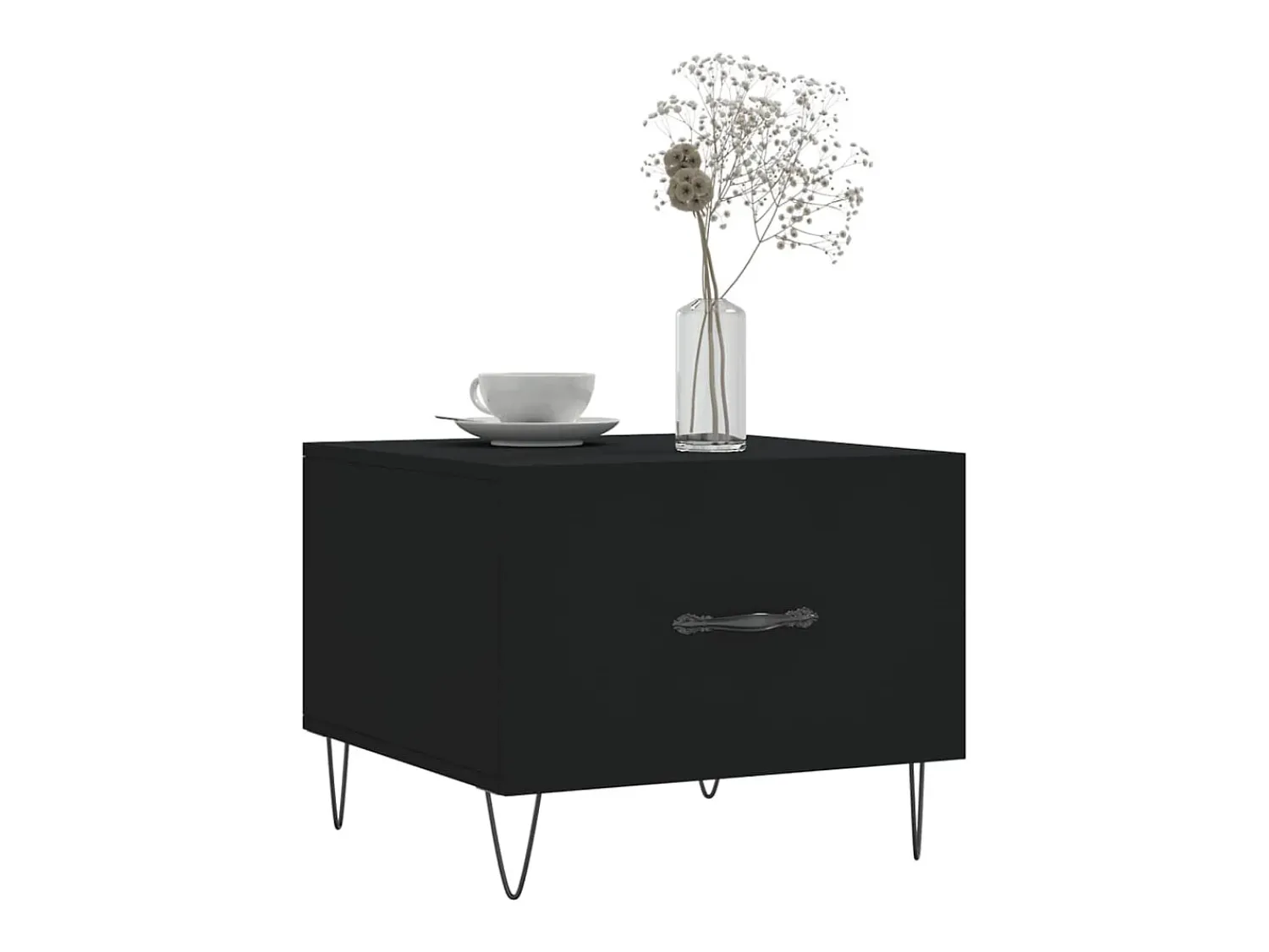 Mesa de centro | Mesa de apoio 50x50x40 cm derivados de madeira^ Mesa De Centro