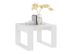 Mesa de centro | Mesa de apoio 50x50x35 cm derivados de madeira^ Mesa De Centro