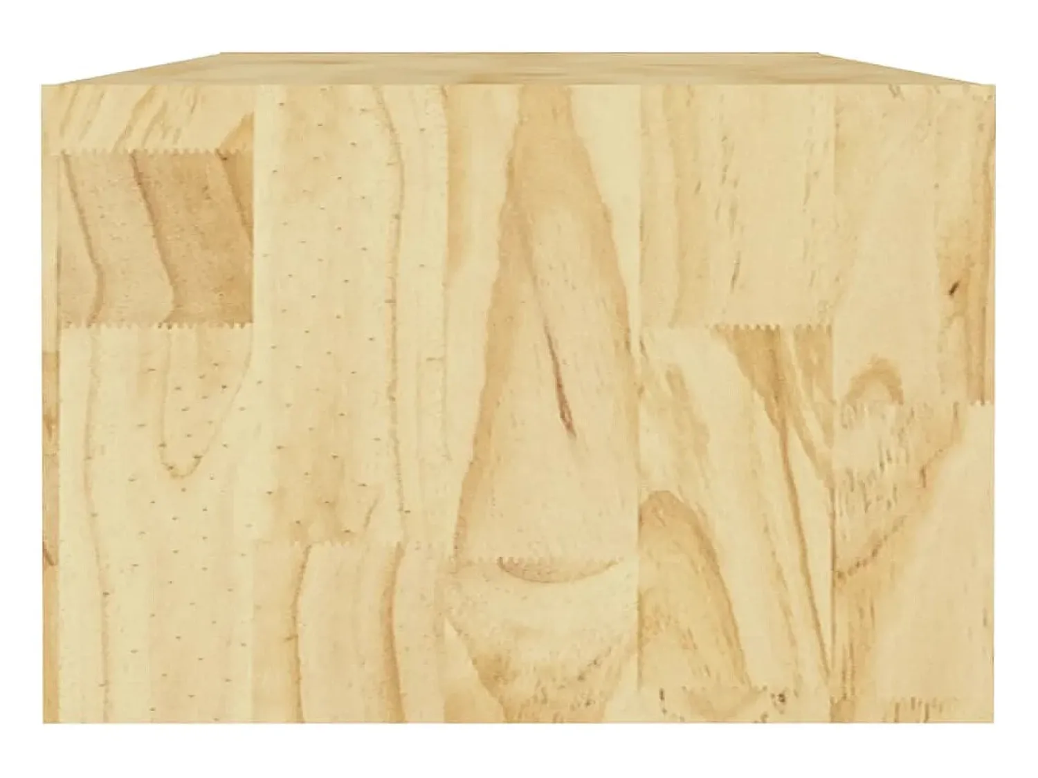 Mesa De Centro* Mesa de centro | Mesa de apoio | Mesa de café 110x50x34 cm madeira de pinho maciça Castanho