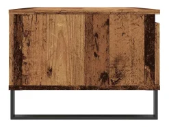 Discount Mesa de centro | Mesa de apoio 90x50x36.5 cm derivados de madeira madeira velha Castanho