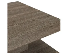 Best Mesa de centro | Mesa de apoio 60x60x35 cm MDF Cinzento