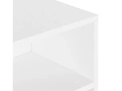 Mesa De Centro* Mesa de centro | Mesa de apoio 90x55x42.5 cm derivados de madeira Branco