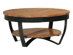 Mesa de centro | Mesa de apoio | Mesa de café 65x65x32 cm madeira de acácia maciça^ Mesa De Centro
