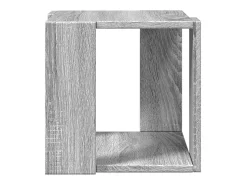 Online Mesa de centro | Mesa de apoio 32x32x30 cm derivados de madeira sonoma Cinzento