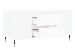 Discount Mesa de centro | Mesa de apoio 102x44.5x50 cm derivados de madeira Branco