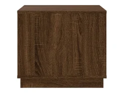 Mesa De Centro| Mesa de centro | Mesa de apoio 51x50x44 cm derivados madeira carvalho Castanho