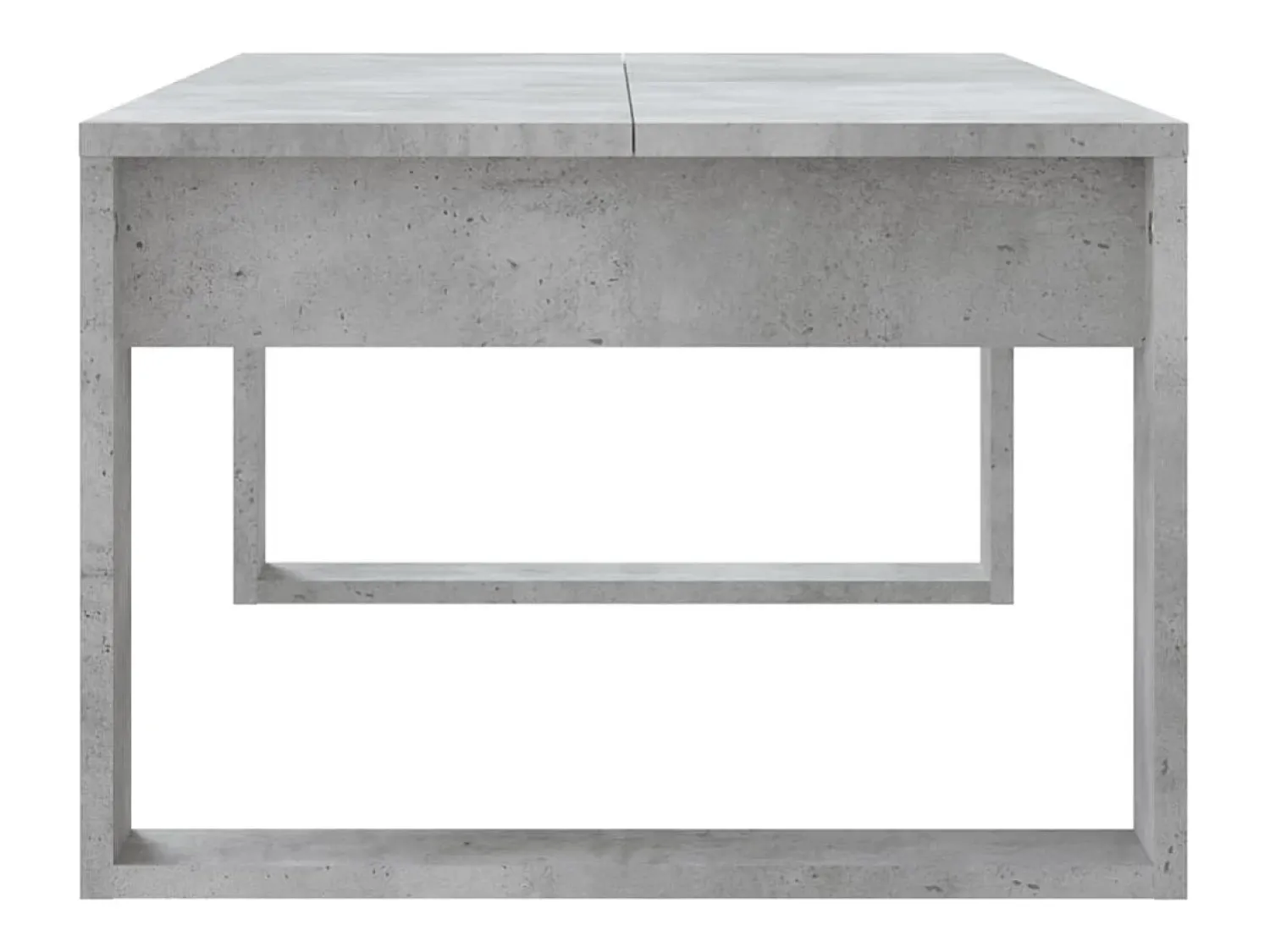 Mesa de centro | Mesa de apoio 102x50x35 cm derivados madeira cimento^ Mesa De Centro