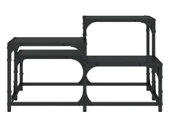 Mesa de centro | Mesa de apoio 68x68x40 cm derivados de madeira^ Mesa De Centro