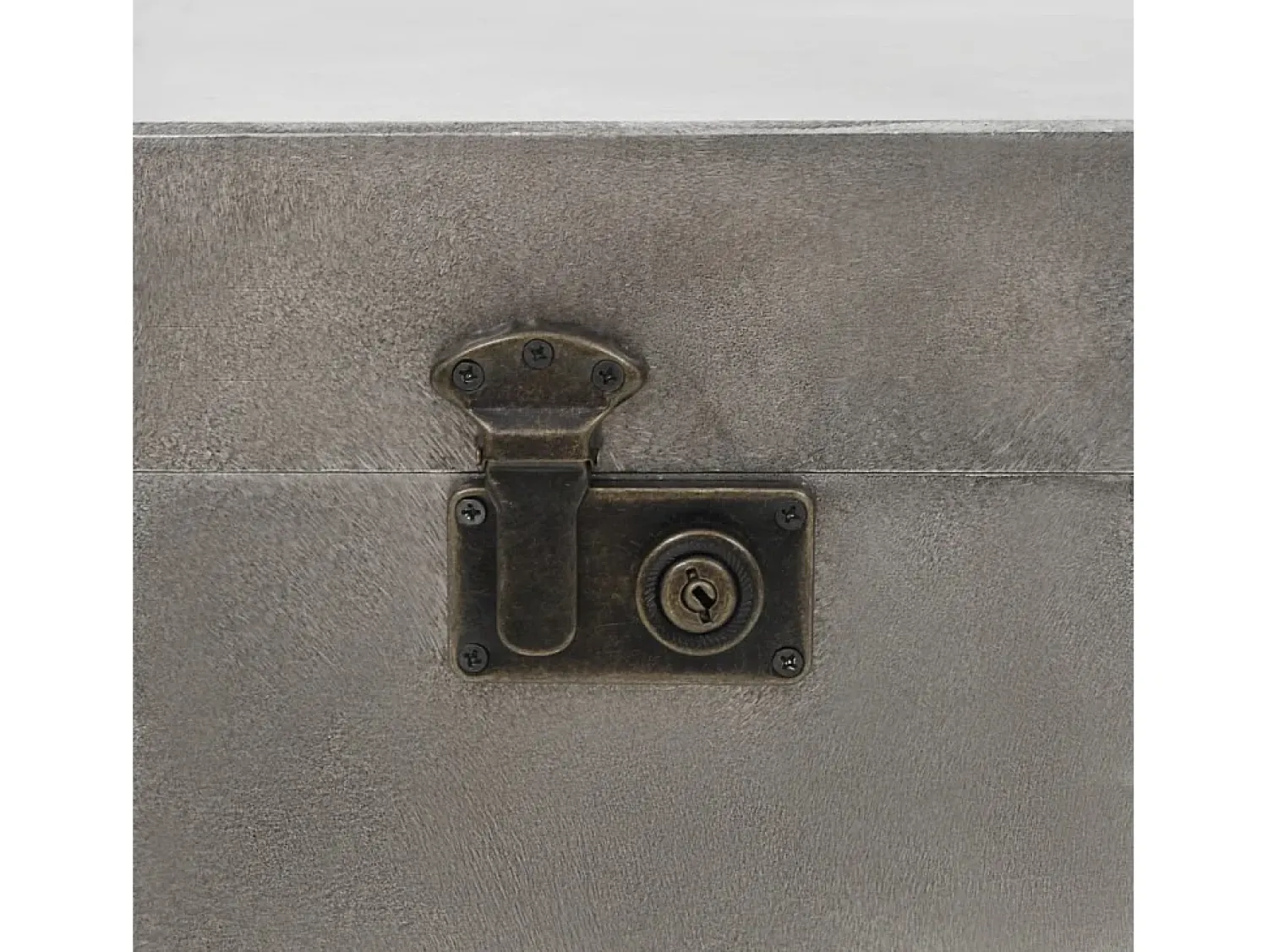Mesa De Centro| Mesa de centro | Mesa de apoio em MDF e alumínio 102x51x47.5 cm Prateado