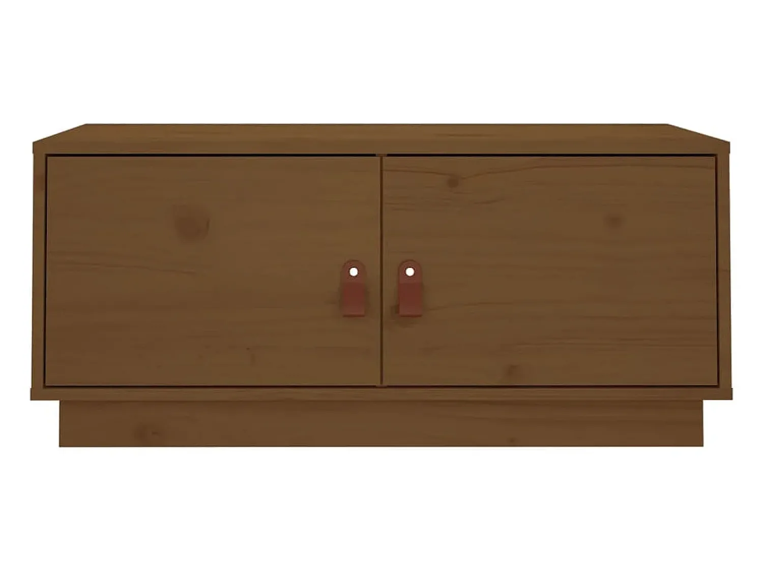 Mesa De Centro* Mesa de centro | Mesa de apoio 80x50x35 cm pinho maciço mel Castanho