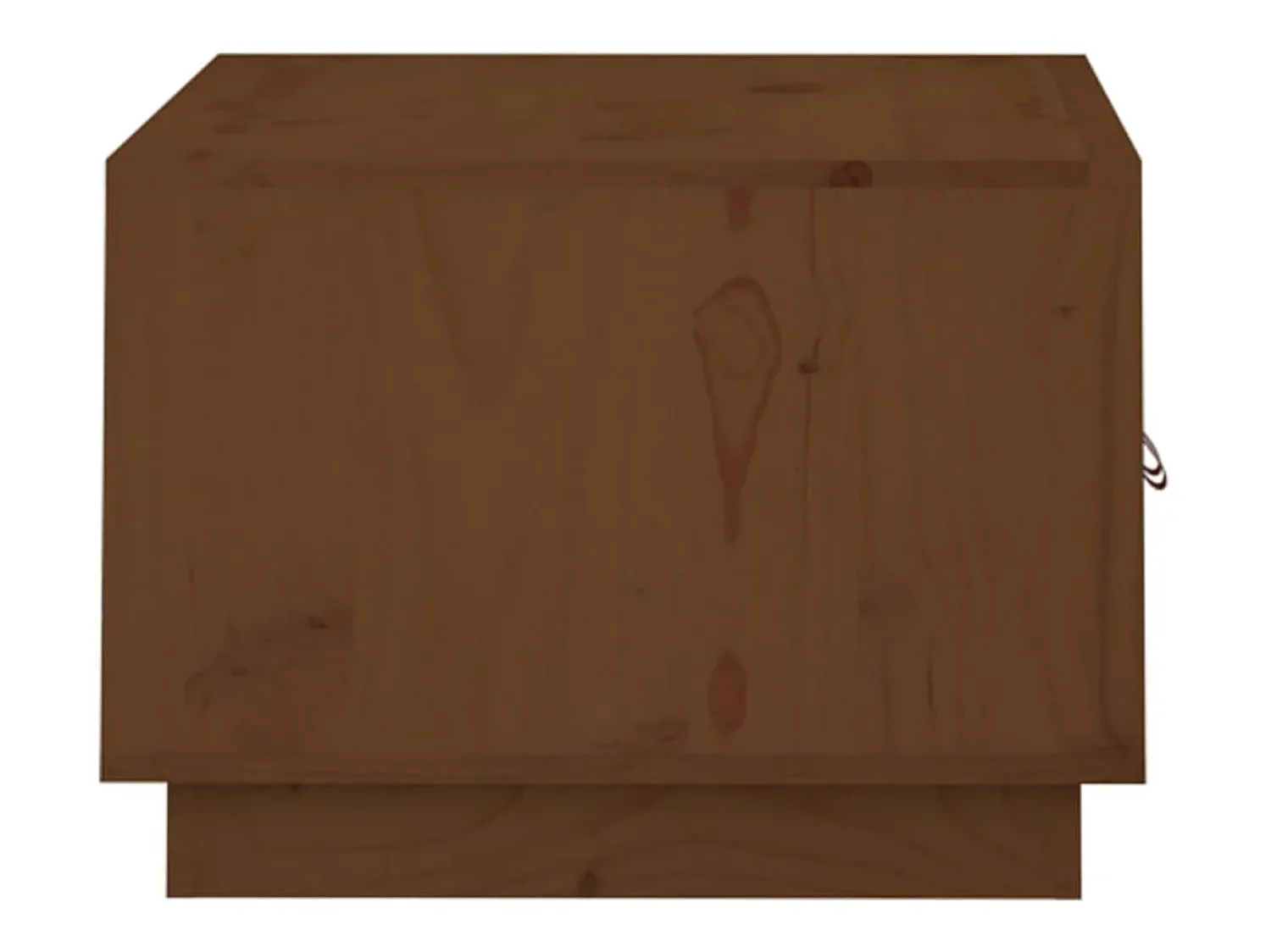 Mesa De Centro* Mesa de centro | Mesa de apoio 80x50x35 cm pinho maciço mel Castanho