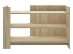 Mesa De Centro| Mesa de centro | Mesa de apoio 80x50x50 cm derivados de madeira carvalho sonoma Castanho