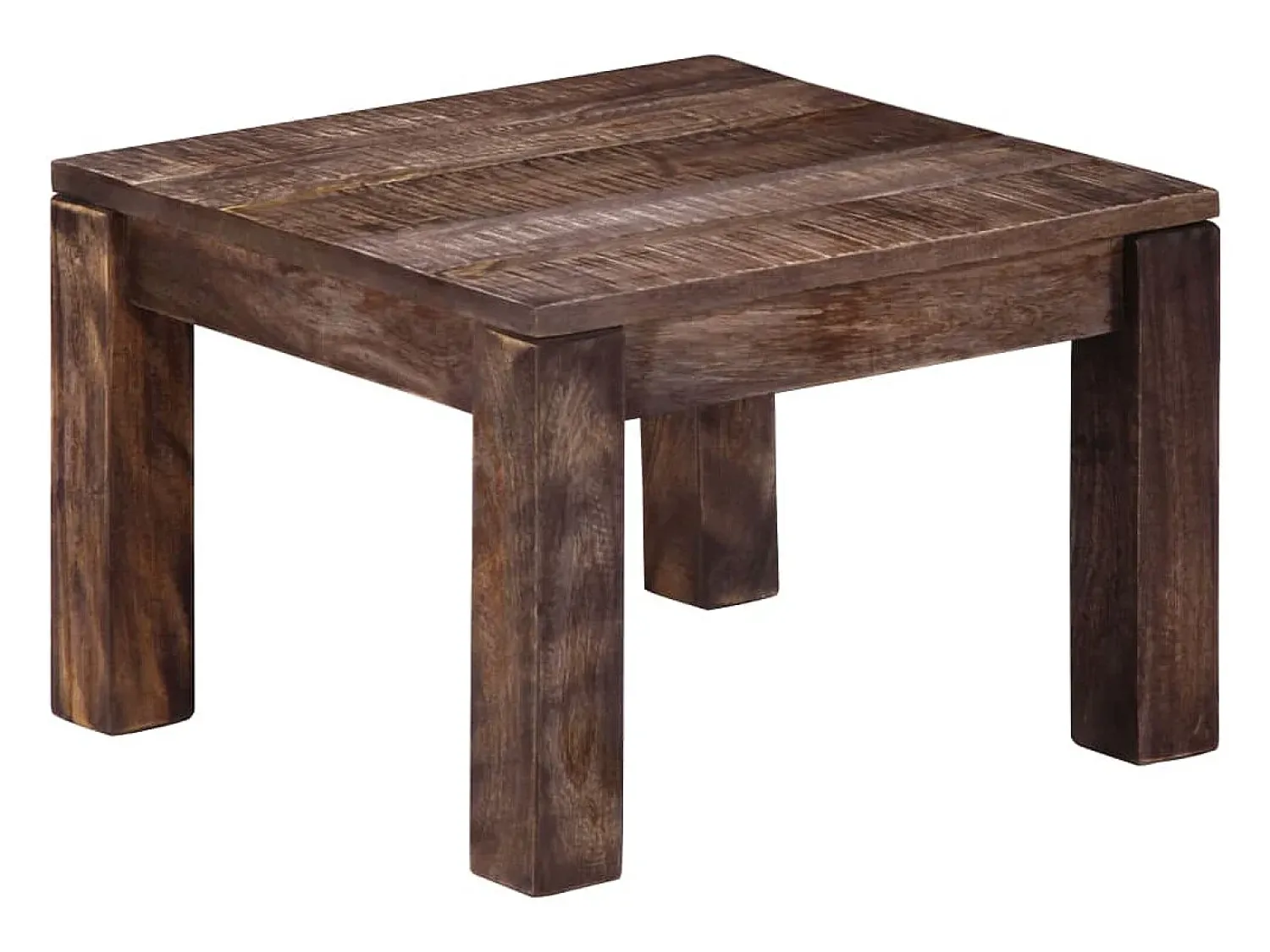 Sale Mesa de centro | Mesa de apoio | Mesa de café 50x50x35 cm madeira de mangueira maciça Castanho