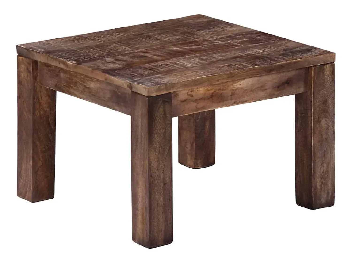 Sale Mesa de centro | Mesa de apoio | Mesa de café 50x50x35 cm madeira de mangueira maciça Castanho