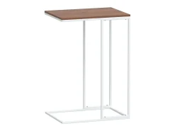 Mesa De Centro| Mesa de centro | Mesa de apoio 40x30x59 cm derivados de madeira Branco