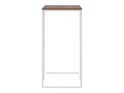 Mesa De Centro| Mesa de centro | Mesa de apoio 40x30x59 cm derivados de madeira Branco