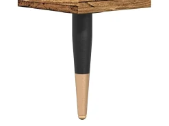 Discount Mesa de centro | Mesa de apoio 60x50x36.5 cm derivados de madeira madeira velha Castanho