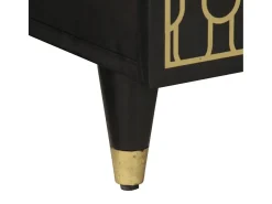 Sale Mesa de centro | Mesa de apoio | Mesa de café 100x54x40 cm madeira de mangueira maciça Preto