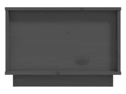 Mesa De Centro| Mesa de centro | Mesa de apoio 60x50x35 cm pinho maciço cinza Cinzento