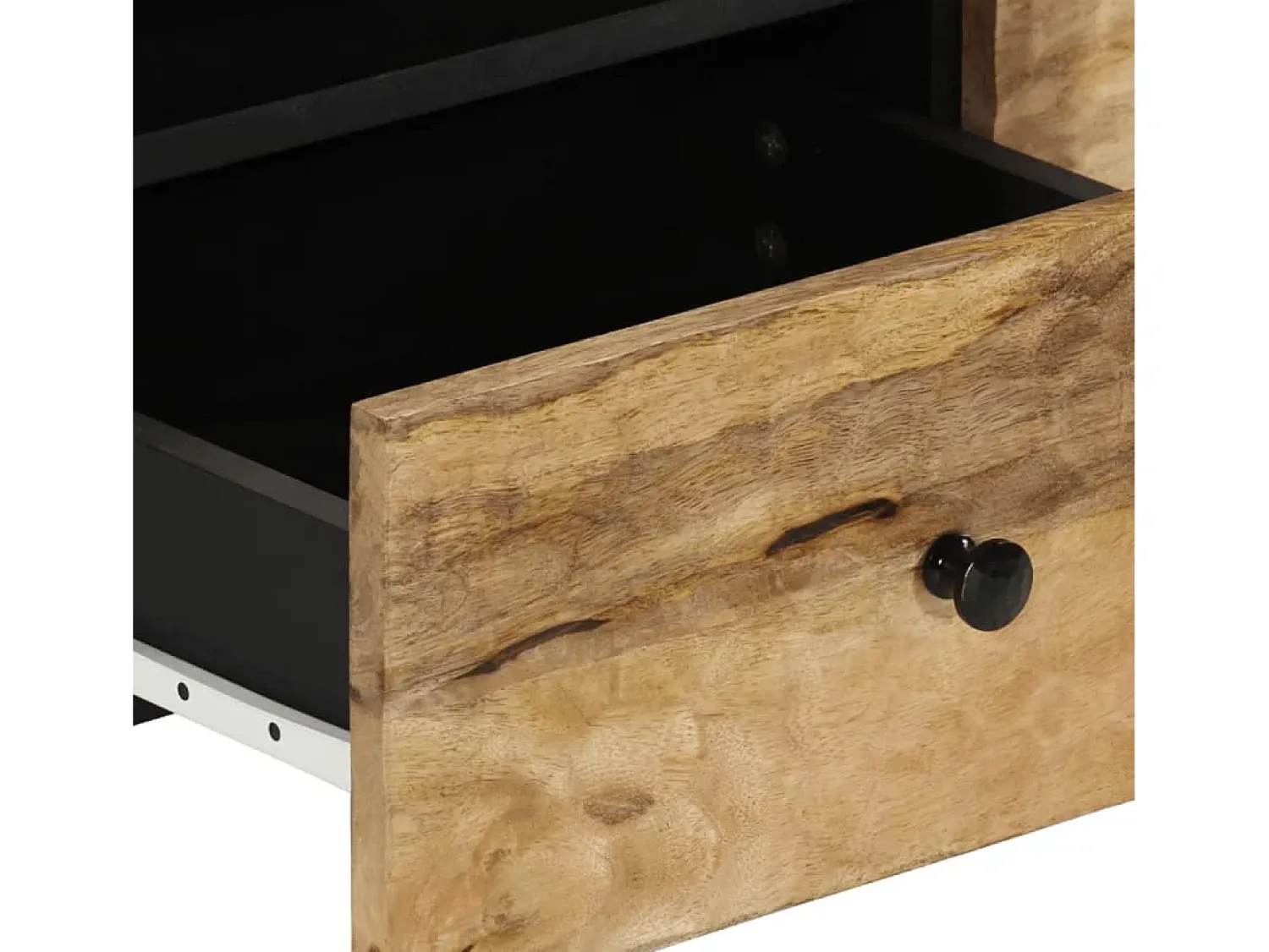 Mesa de centro | Mesa de apoio | Mesa de café 80x54x40 cm madeira de mangueira maciça^ Mesa De Centro