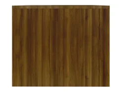 Outlet Mesa de centro | Mesa de apoio derivados de madeira carvalho Castanho