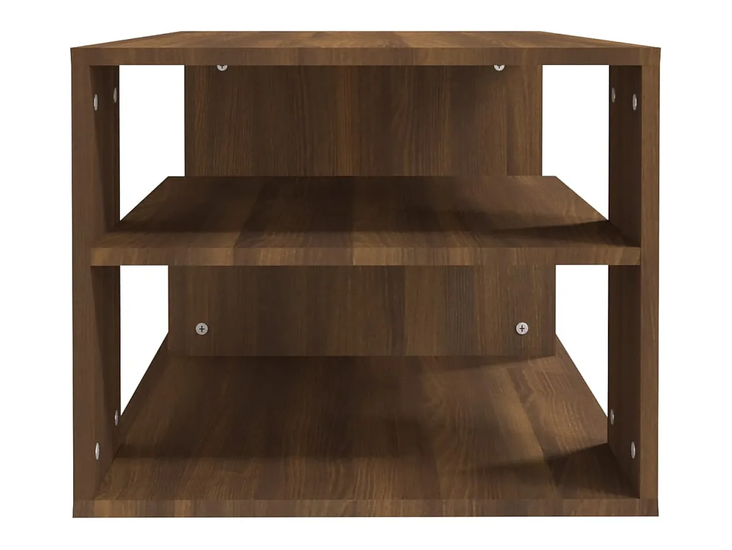 Online Mesa de centro | Mesa de apoio 100x50x40 cm derivados de madeira carvalho Castanho