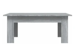 Mesa De Centro* Mesa de centro | Mesa de apoio 100x60x42cm derivados de madeira sonoma Cinzento