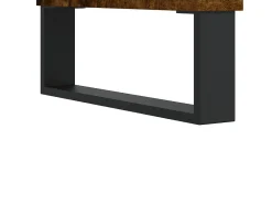 Mesa de centro | Mesa de apoio 90x50x36.5 cm derivados madeira carvalho fumado^ Mesa De Centro