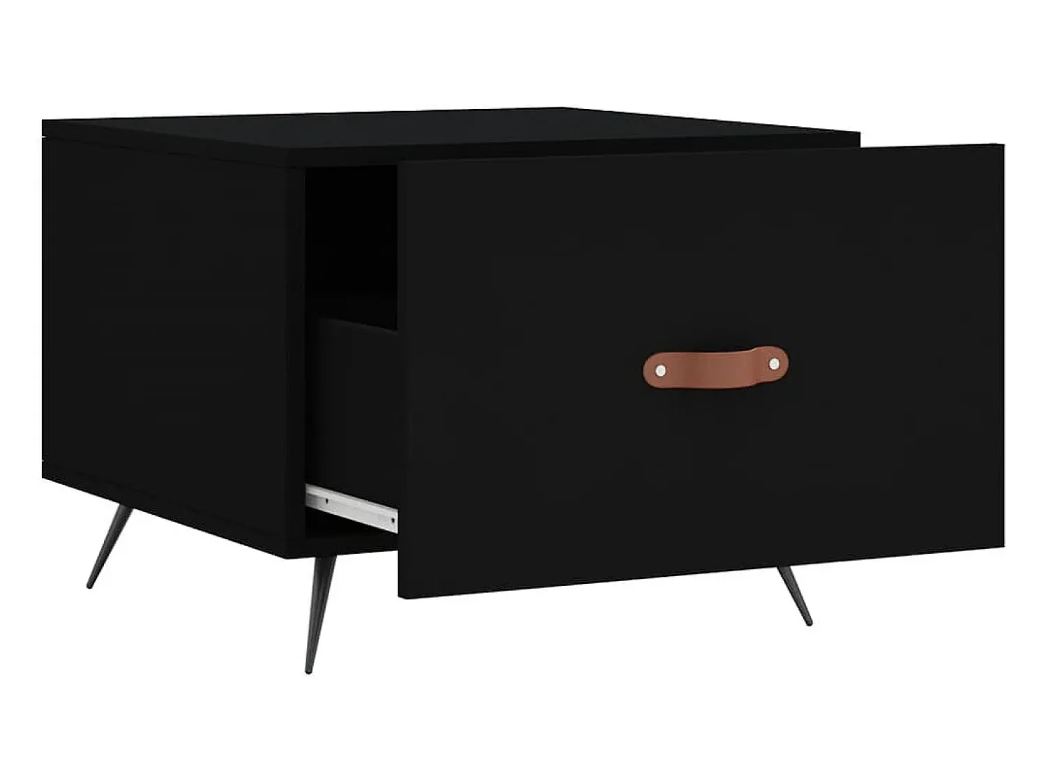 Mesa de centro | Mesa de apoio 50x50x40 cm derivados de madeira^ Mesa De Centro