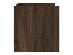 Mesa de centro | Mesa de apoio 80x50x50 cm derivados madeira carvalho^ Mesa De Centro