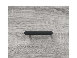 Mesa De Centro* Mesa de centro | Mesa de apoio 50x50x40 cm derivados madeira sonoma cinza Cinzento
