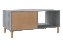 Mesa de centro | Mesa de apoio 89.5x50x40 cm derivados madeira sonoma^ Mesa De Centro