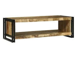 Mesa De Centro* Mesa de centro | Mesa de apoio | Mesa de café 120x50x38 cm Castanho