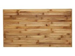 Mesa De Centro| Mesa de centro | Mesa de apoio | Mesa de café 90x50x35 cm bambu Castanho