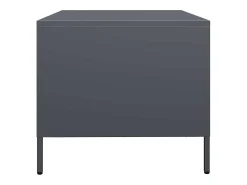 Mesa de centro | Mesa de apoio | Mesa de café 68.5x50x43.5 cm aço laminado a frio antracite^ Mesa De Centro