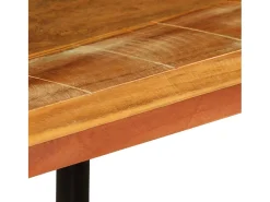 Mesa de centro | Mesa de apoio | Mesa de café 100x60x35cm madeira recuperada maciça^ Mesa De Centro