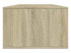 Mesa De Centro* Mesa de centro | Mesa de apoio 102x55x35 madeira processada carvalho sonoma Castanho