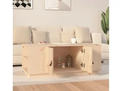 Mesa de centro | Mesa de apoio | Mesa de café 100x50x41 cm pinho maciço^ Mesa De Centro