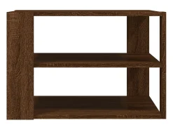 Mesa de centro | Mesa de apoio 59.5x59.5x40cm derivados madeira carvalho^ Mesa De Centro