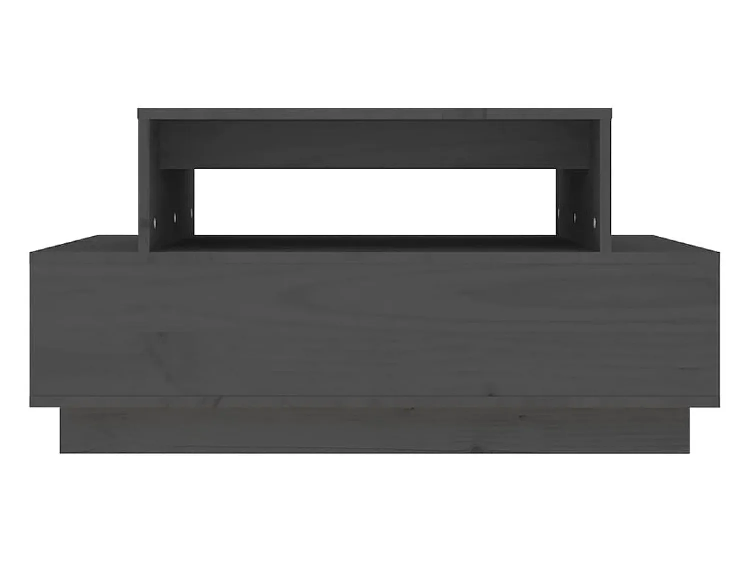 Mesa de centro | Mesa de apoio 80x55x40.5 cm madeira de pinho maciça^ Mesa De Centro