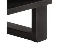 Mesa De Centro| Mesa de centro | Mesa de apoio | Mesa de café 80x51x40 cm madeira de acácia maciça Multicor