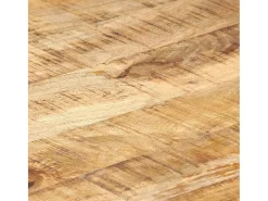 Mesa De Centro* Mesa de centro | Mesa de apoio | Mesa de café 110x60x40 cm madeira de mangueira áspera Cinzento