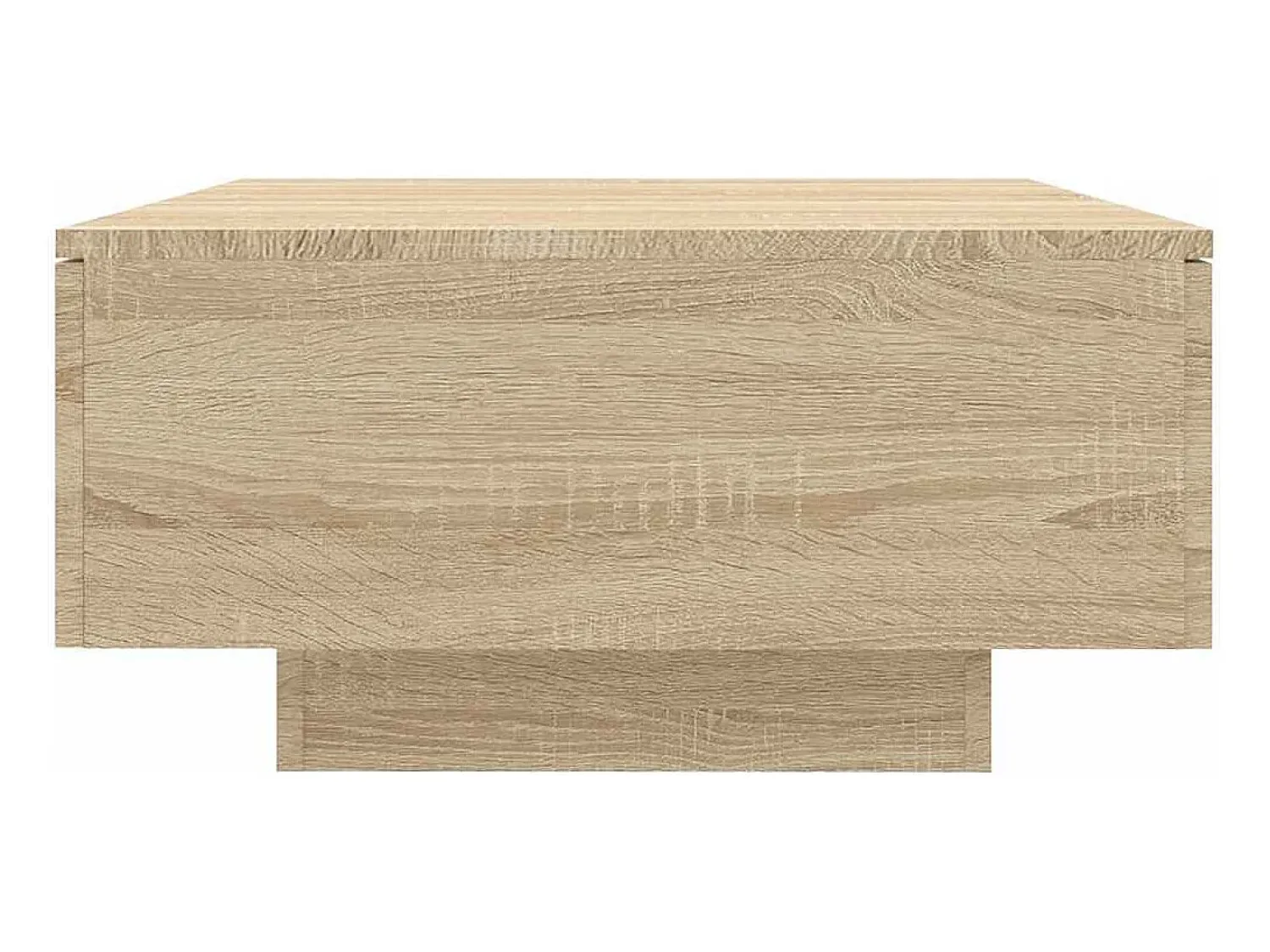 Mesa De Centro| Mesa de centro | Mesa de apoio 90x60x31 cm derivados de madeira carvalho sonoma Castanho