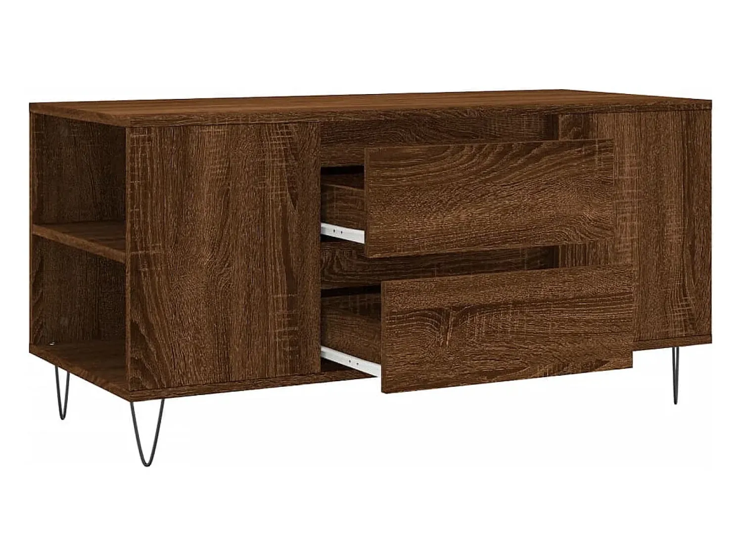 Mesa de centro | Mesa de apoio derivados de madeira carvalho^ Mesa De Centro