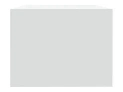 Mesa De Centro* Mesa de centro | Mesa de apoio 102x55x42 cm derivados de madeira Branco