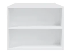 Mesa De Centro* Mesa de centro | Mesa de apoio 102x55x42 cm derivados de madeira Branco
