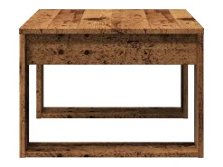 Mesa de centro | Mesa de apoio 50x50x35 cm derivados de madeira madeira velha^ Mesa De Centro