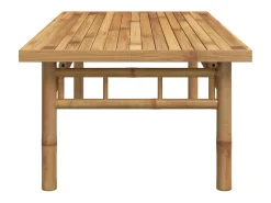 Mesa De Centro| Mesa de centro | Mesa de apoio | Mesa de café 110x55x35 cm bambu Castanho