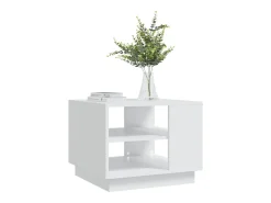 Sale Mesa de centro | Mesa de apoio 55x55x43 cm derivados de madeira Branco