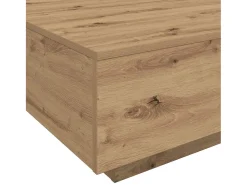 Mesa de centro | Mesa de apoio carvalho artisiano 55x55x31 cm^ Mesa De Centro